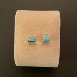 Pura Vida Turquoise Triangle Earrings 💙